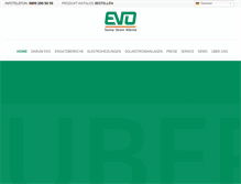 Tablet Screenshot of e-v-o.de
